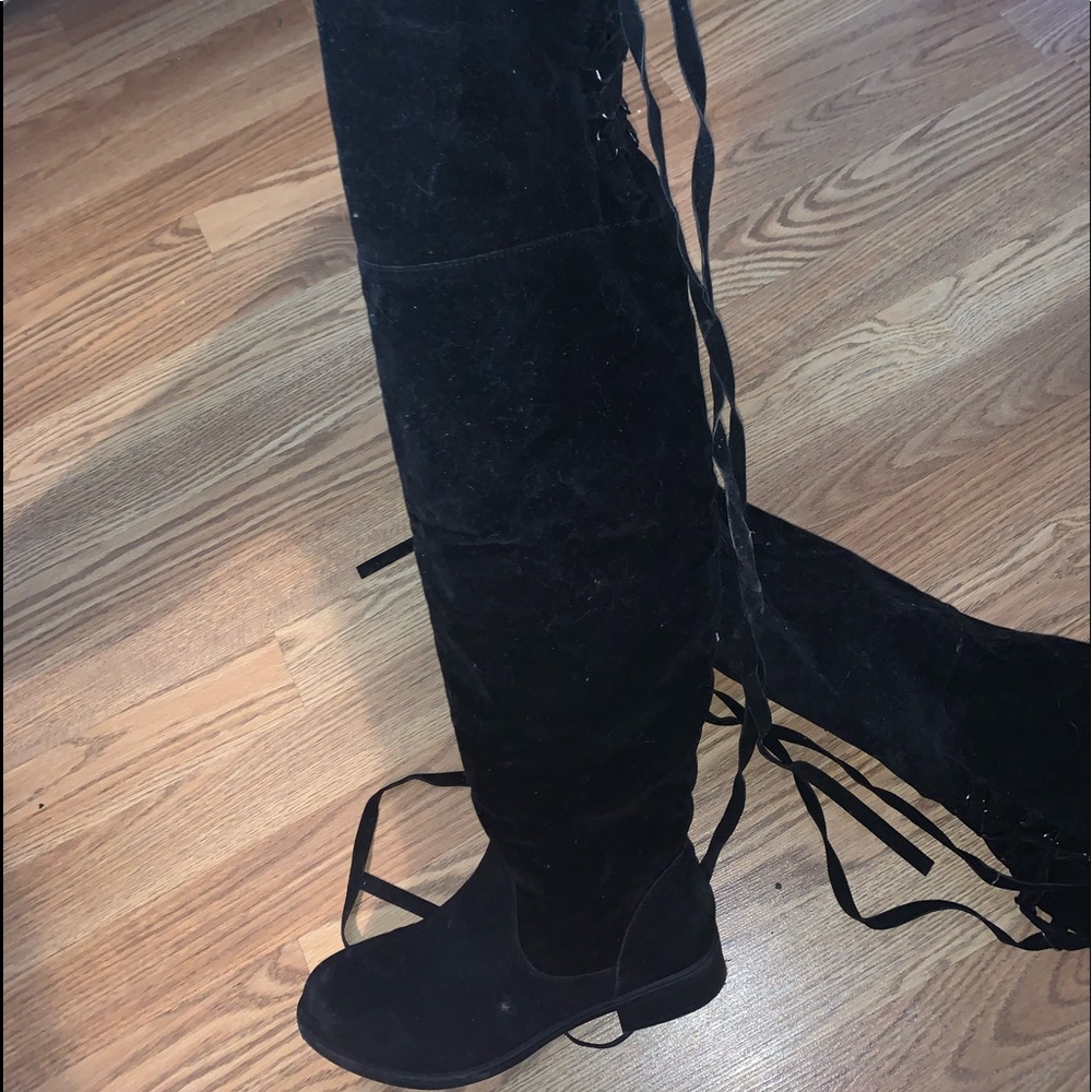 thigh high boots